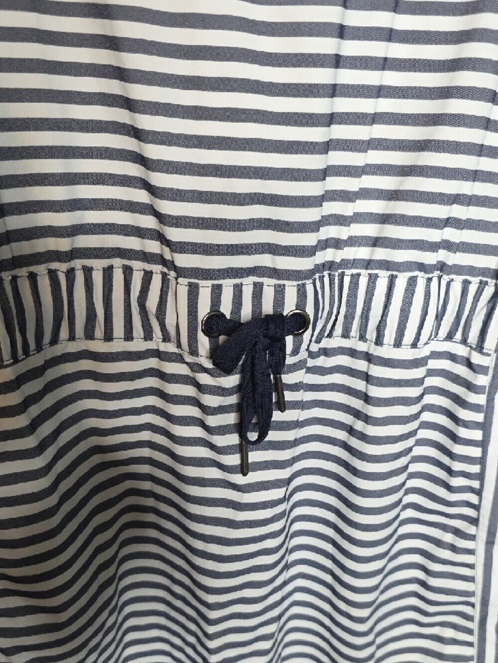 Southern Tide Navy & White Striped Sleeveless Dress Sz MEDIUM - Picture 4 of 7